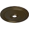 Ekena Millwork Diane Ceiling Medallion (Fits Canopies up to 6 1/4"), Hand-Painted Brass, 24"OD x 3 5/8"ID x 1 1/4"P CM24DIBRS - alternate 2